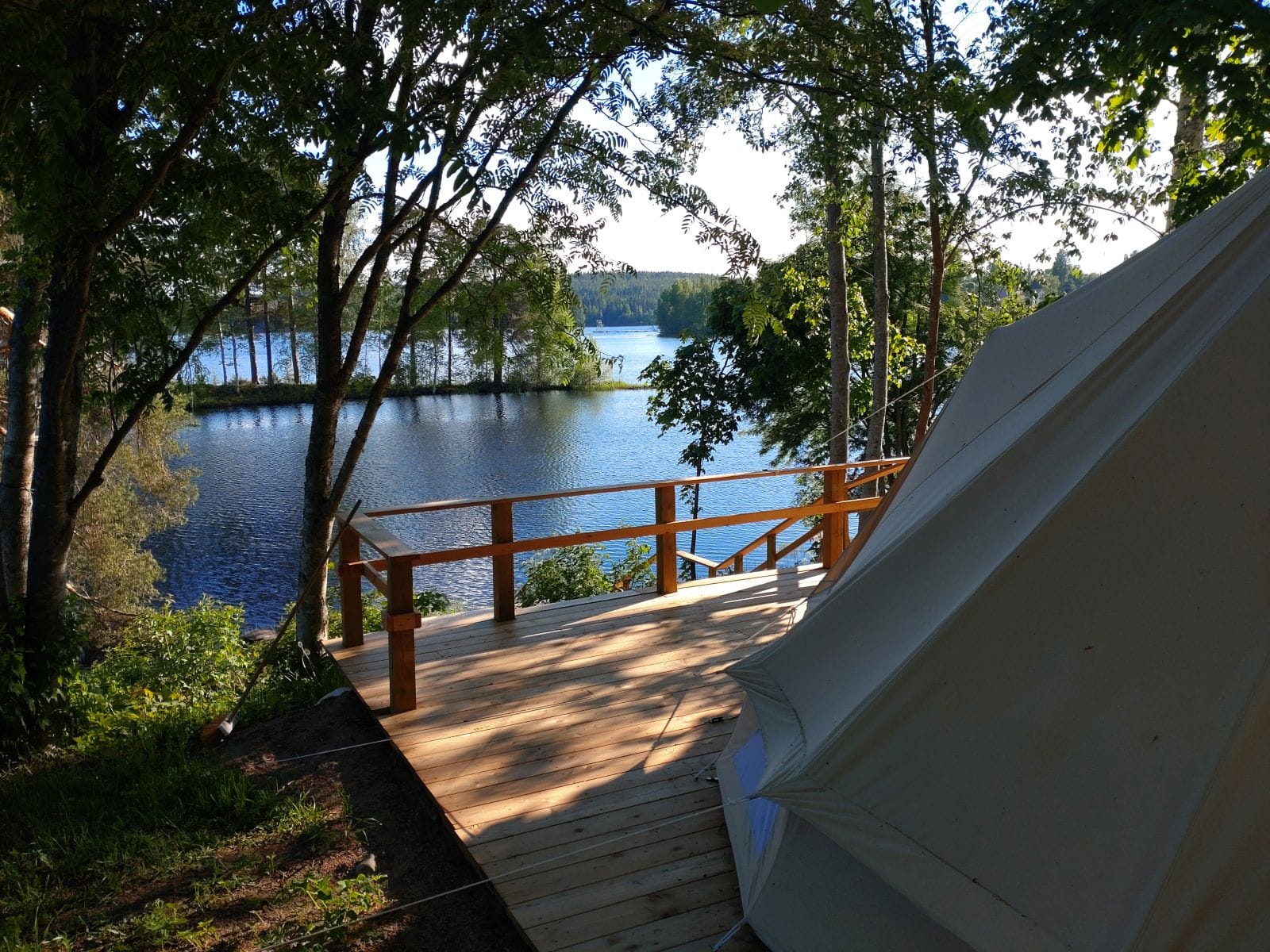 Luxury tent Selma by the lake
